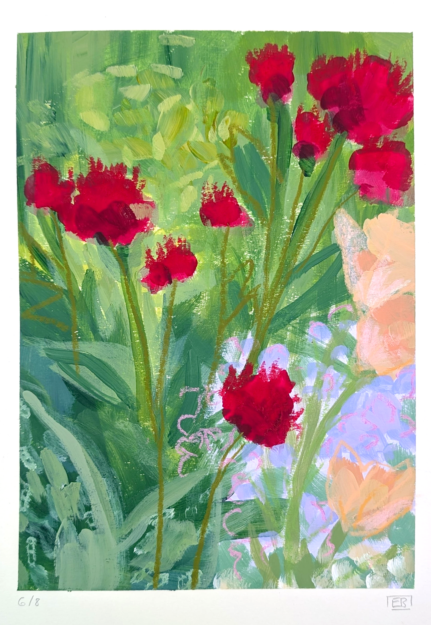 July Jardin #6 | Original Painting