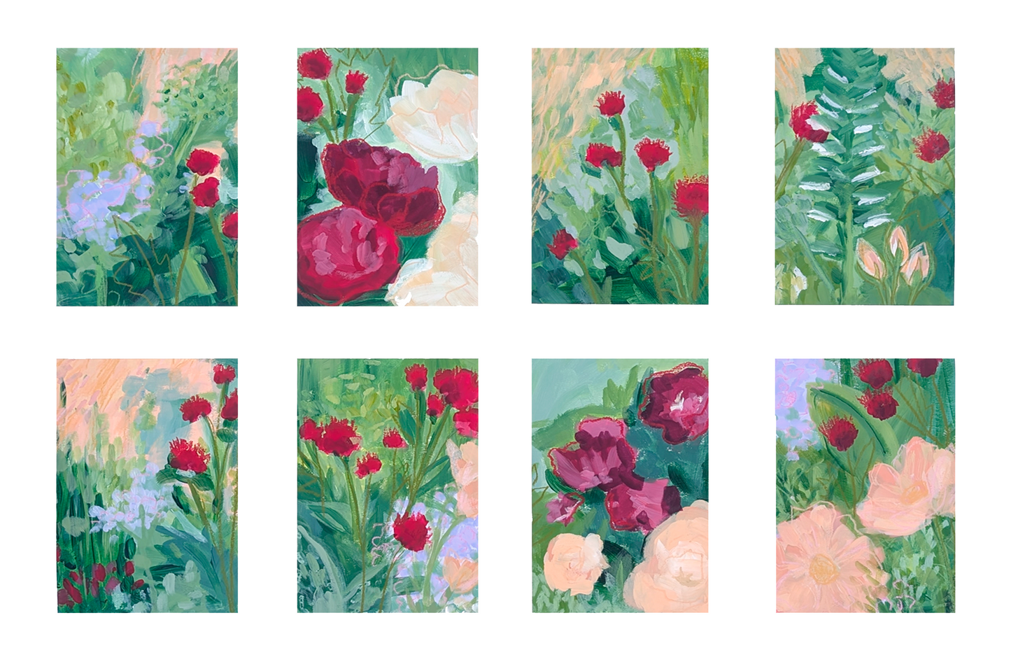 July Jardin #7 | Original Painting