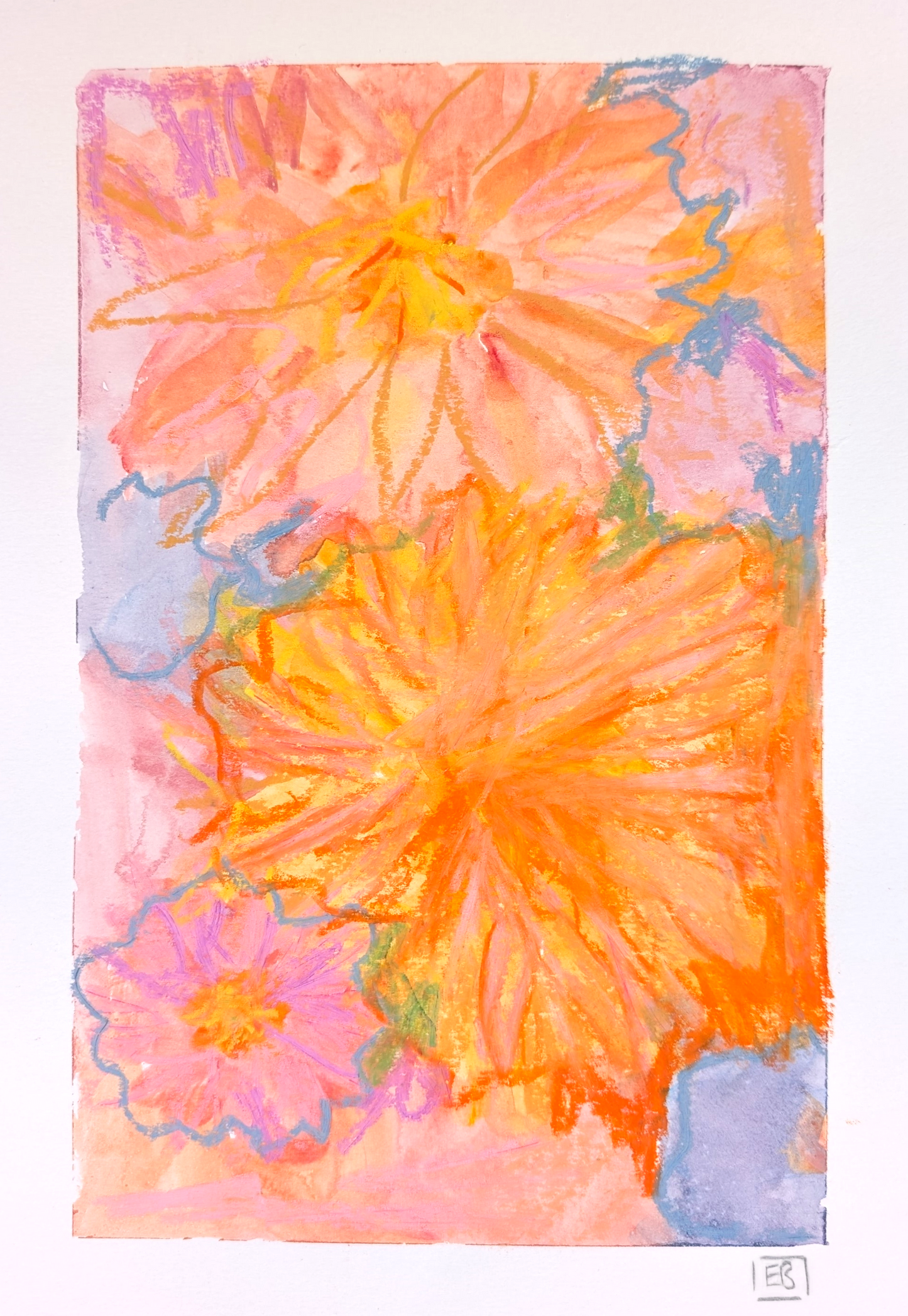 Dahlia Joy #2 | Original Painting