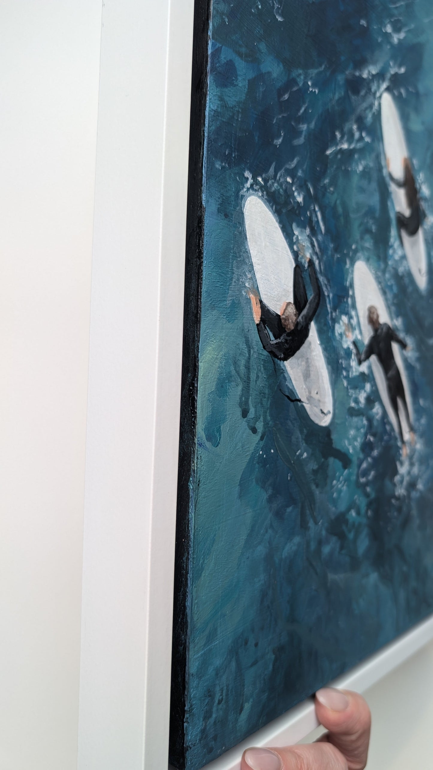 The Line Up | Original Painting