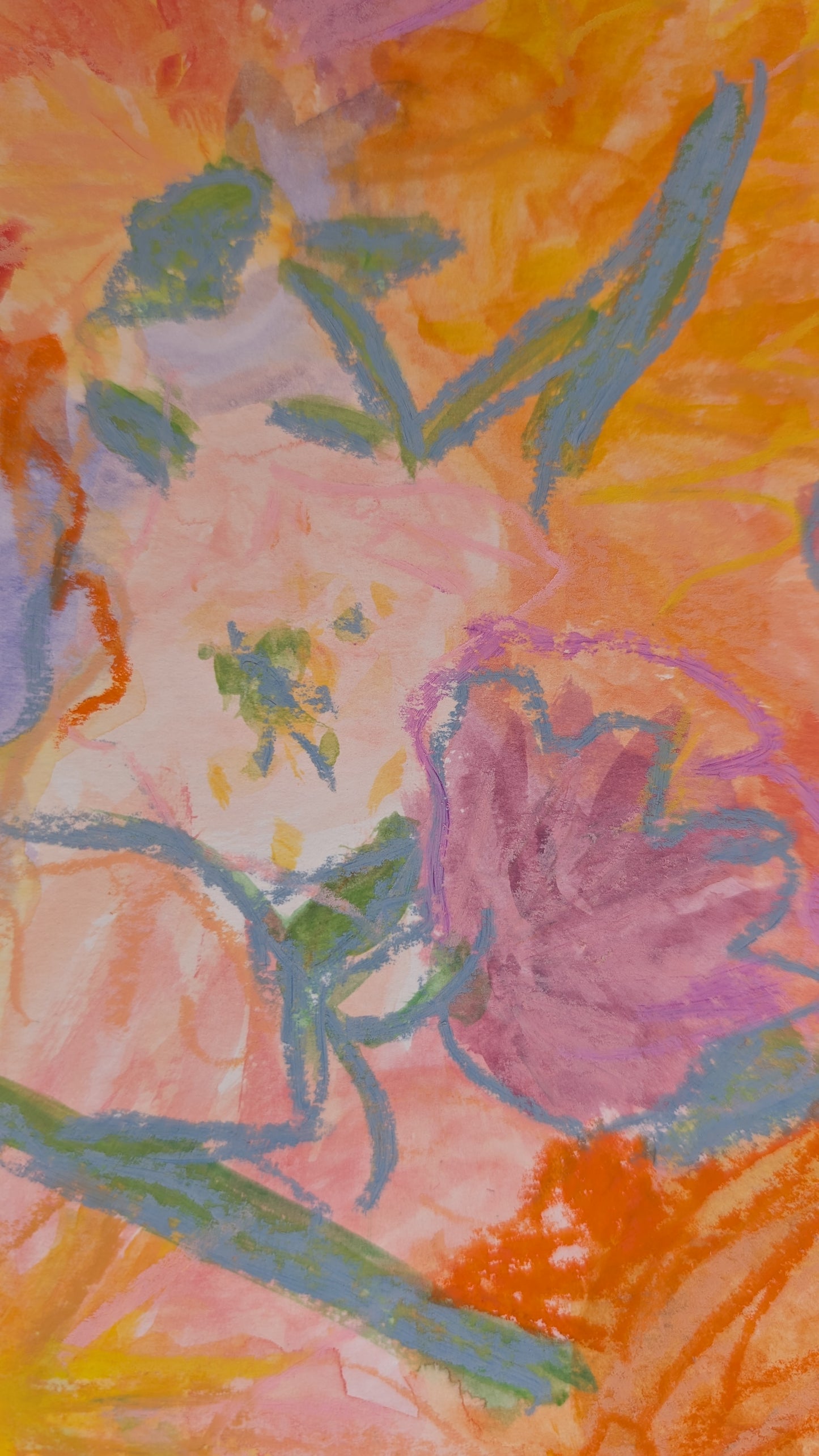 Dahlia Joy #1 | Original Painting
