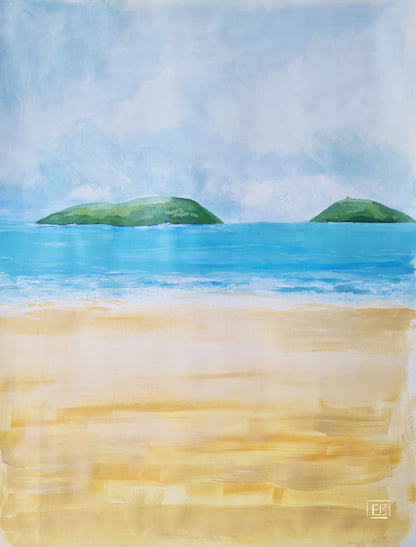 Two Island's #2 Original Painting