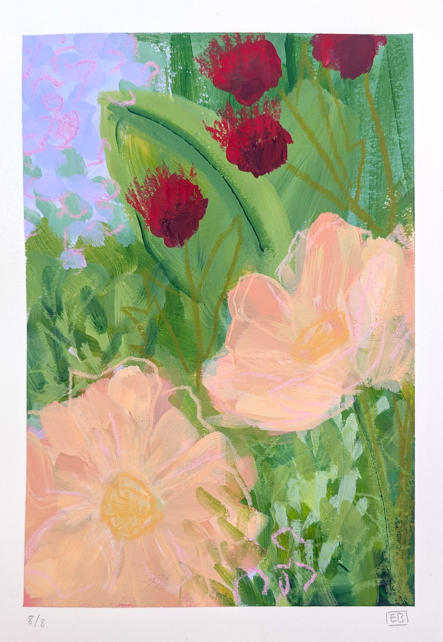 July Jardin #8 | Original Painting
