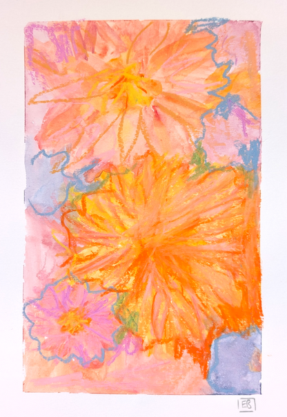 Dahlia Joy #2 | Original Painting