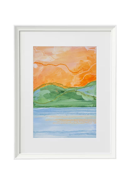 Mountain, Sea & Sky #8 | Giclée Print