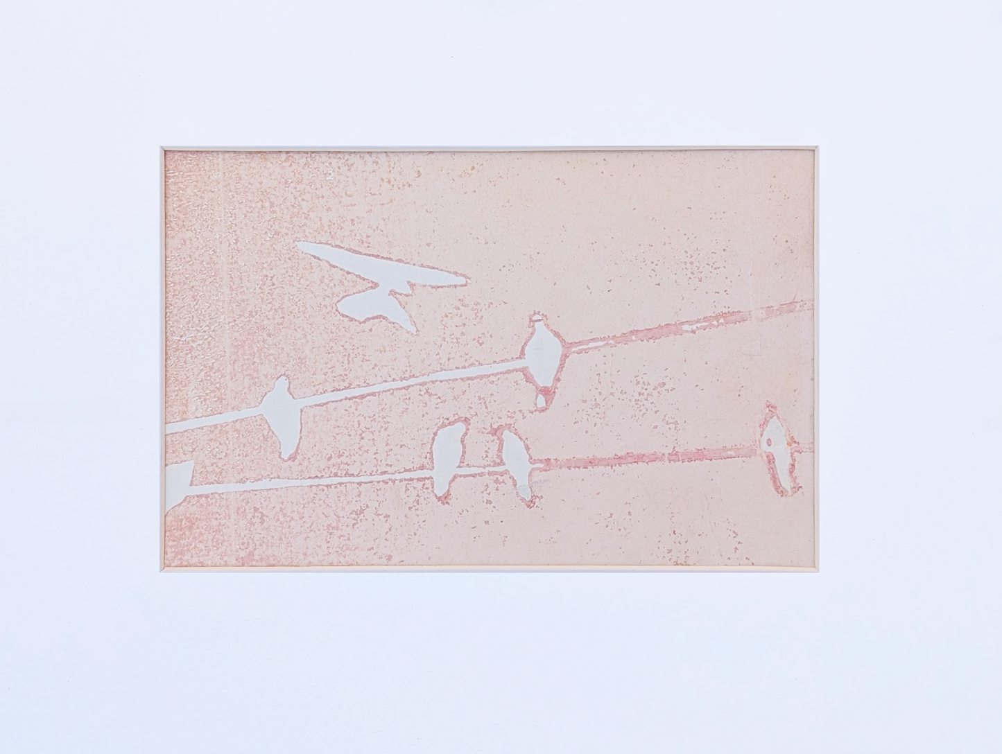 Rose Skies | Lino Print