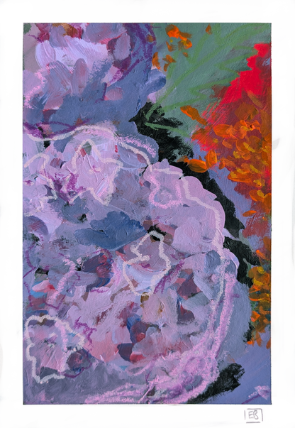 Welsh Garden #4 | Mauve Hydrangea