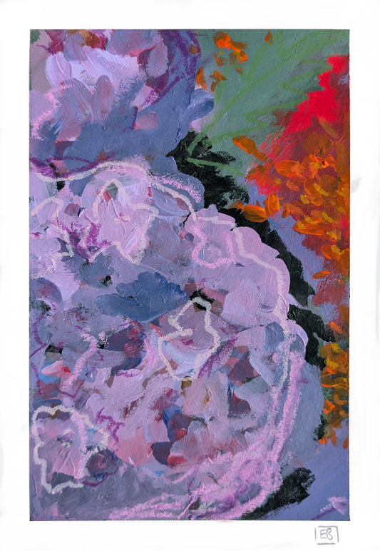 Welsh Garden #4 | Mauve Hydrangea