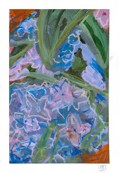 Welsh Garden #4 | Blue Hydrangea