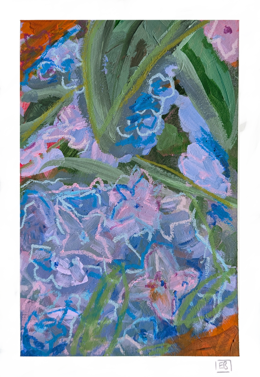 Welsh Garden #4 | Blue Hydrangea